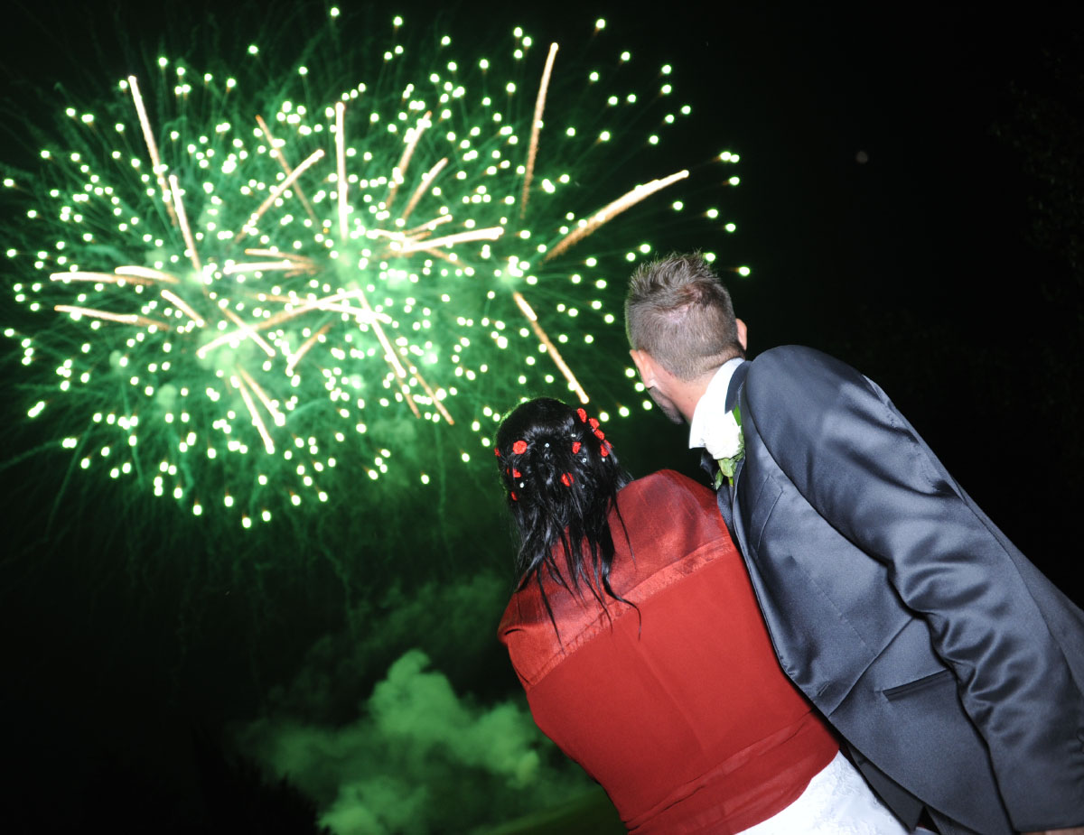 Breena Fireworks - Eventi - Spettacoli per matrimonio